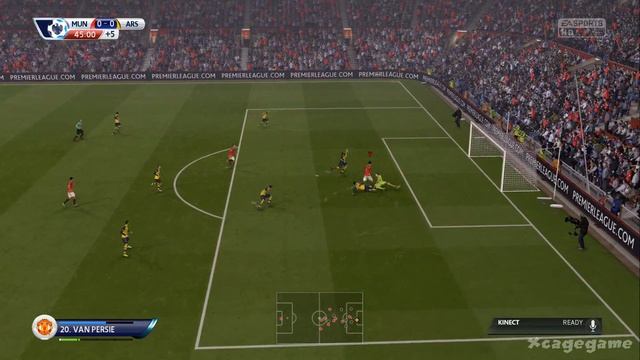 FIFA 15 - Gameplay - Manchester United VS Arsenal London - Xbox One - Full Game [ HD ] смотреть онлайн