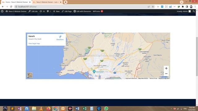 How to Add image and Location Map with Elementor in Wordpress Website No.37. смотреть онлайн