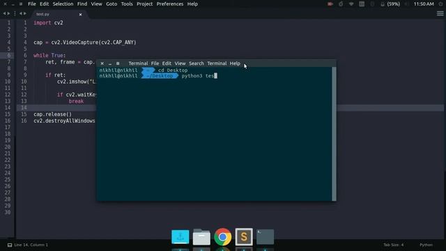 "Thug Life" Live Camera Recording using Python смотреть онлайн