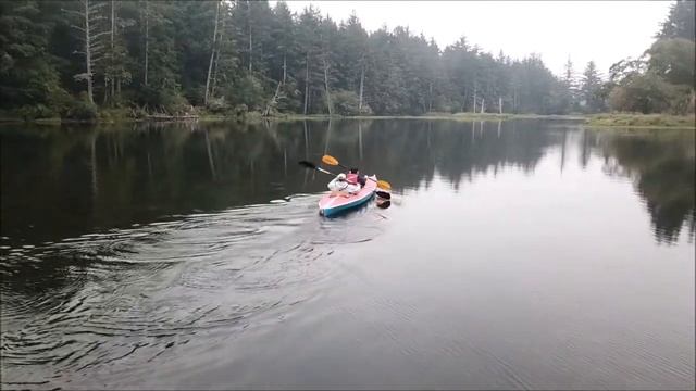 vintage Folbot Super kayak drone footage смотреть онлайн