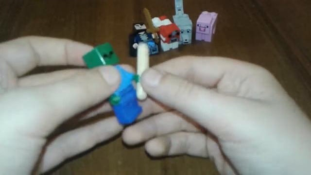 Обзор на все мини-фигурки лего Minecraft смотреть онлайн