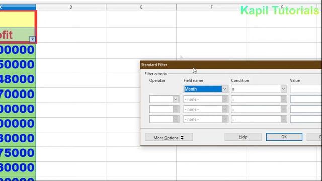 How to Use Filter In Open Office Calc (I.T Skill Course 402) смотреть онлайн