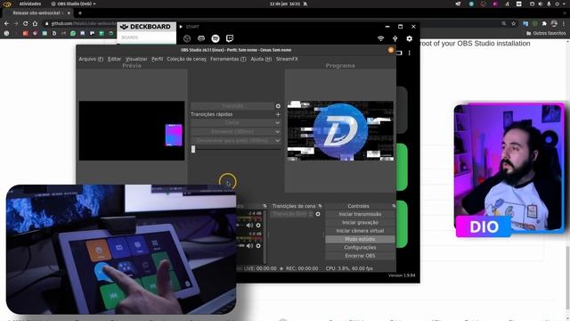Como fazer um Stream Deck de Baixo custo e SUPER Funcional! - Deckboard App смотреть онлайн