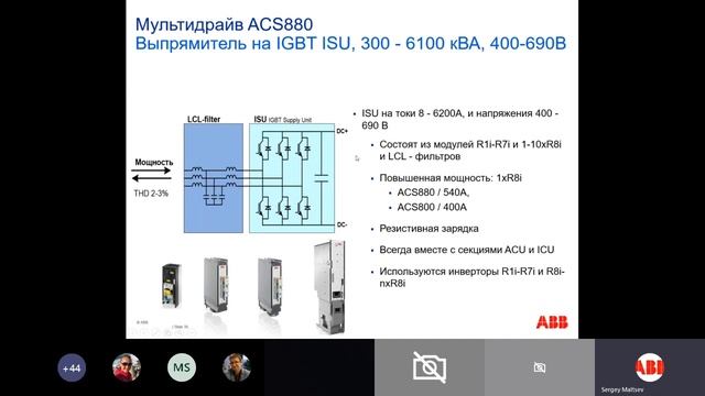 Групповой промышленный привод АВВ Мультидрайв смотреть онлайн