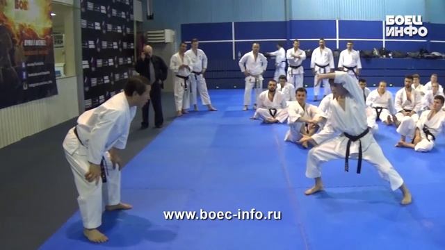 Масао Кагава. Семинар по каратэ (Москва, 05.2017; ч 9)