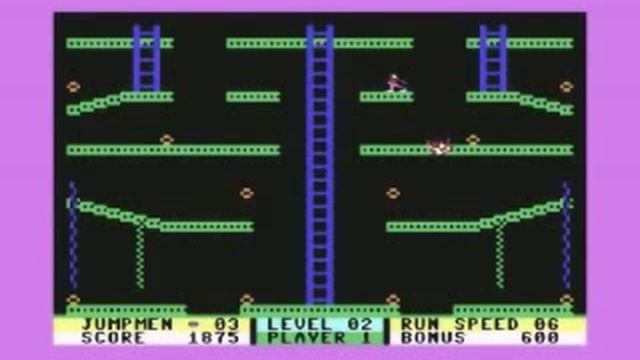 Jumpman Junior - Commodore C64 смотреть онлайн