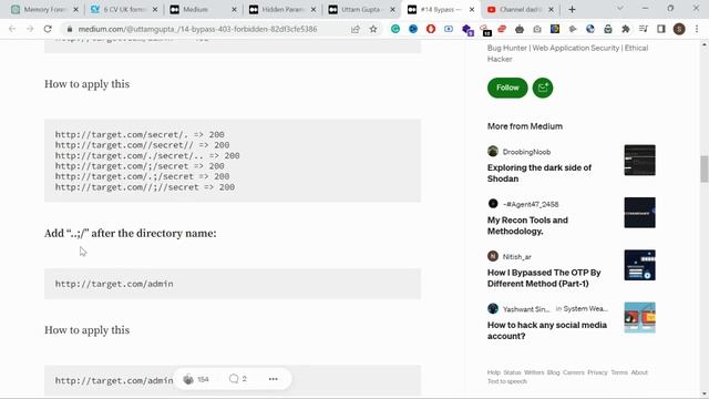How To Bypass Admin Panel || 403 Bypass || Manual And Automation Method|| смотреть онлайн
