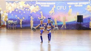 Данс-дуэт (5-8 лет) Черлидинг  1 место