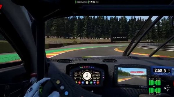 ACC Aston Martin Spa Setup Tuning