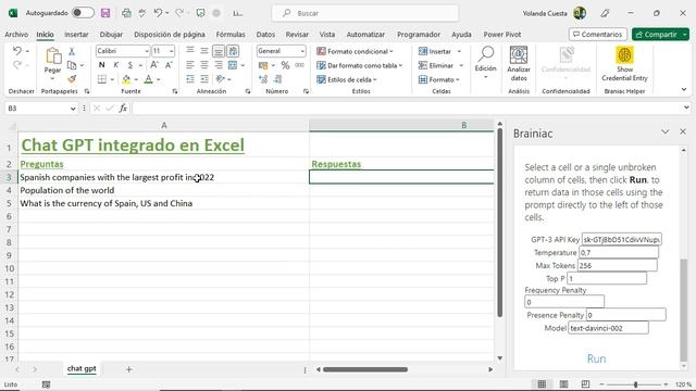 Chat GPT en Excel смотреть онлайн