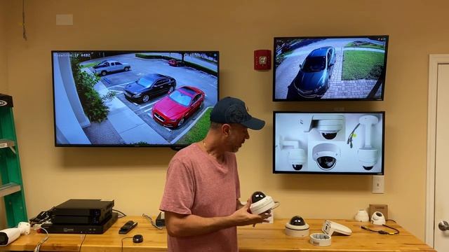 4K Vandal Proof Dome Security Camera смотреть онлайн