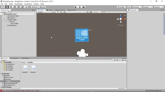 How To Create Weather AR Application With Unity 3D 2020 смотреть онлайн