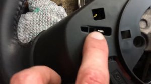 Снятие подушки безопасности на Mazda 3 BN (рест). Removal of the airbag Mazda 3 BN