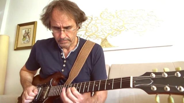 Funk blues guitar, 1968 Gibson SG смотреть онлайн