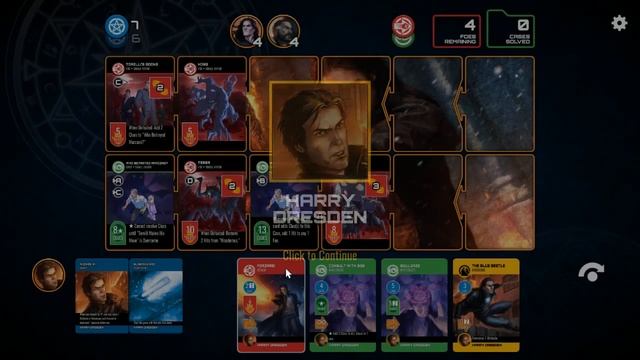 Dresden Files Cooperative Card Game | Let's Play Ep.19 | Small Favor [Wretch Plays] смотреть онлайн