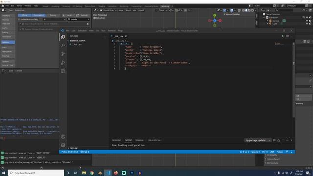 How to make blender addons part 2 how to make your addon appear in the addons list смотреть онлайн