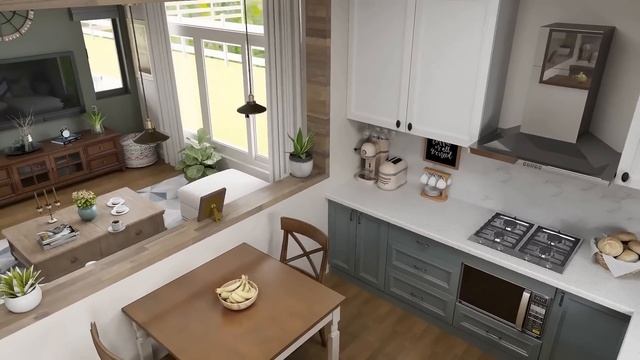 Beautifully Designed Small House With Floor Plan