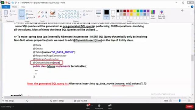 @Query method spring data JPA session-02 by Nataraj Sir смотреть онлайн