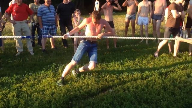 День молодёжи 2016 - Перетягивание каната смотреть онлайн