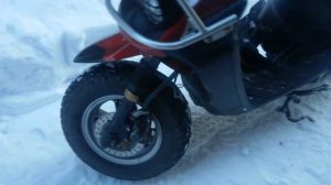 Видео работы двигателя Yamaha BWS 100