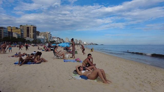 4K LEBLON Beach, Rio De Janeiro ?? Walking in LEBLON Beach the best beaches in brazil 2023 смотреть онлайн