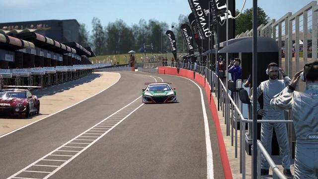 Assetto Corsa Competizione Brands Hatch GP @ Honda NSX GT3 смотреть онлайн