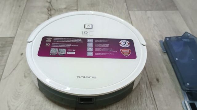 Один из лучших робот-пылесосов Polaris PVCR 1050 Wi-Fi IQ HOME AQUA смотреть онлайн