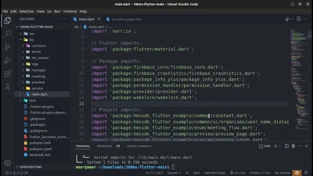 Sort your dart imports in a simple way | Flutter смотреть онлайн