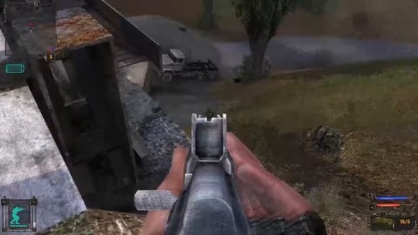 (S.T.A.L.K.E.R.: Тень Чернобыля)#2-перейти железную дорогу?!