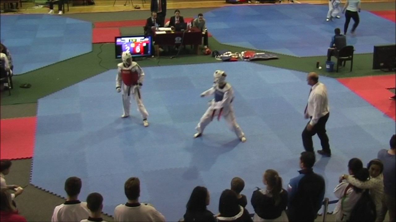 Taekwondo WTF. Соревнования "Патриот 2017. Ветераны Ж-57. Пинчук-Долженко. смотреть онлайн