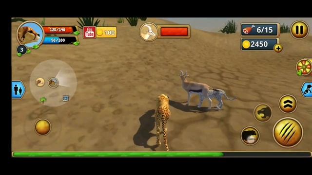 СИМУЛЯТОР Игра про семью гепардов Cheetah Family Sim #1 смотреть онлайн