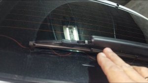 LADA GRANTA CROSS 23 Проверяем очистку заднего дворника с разными поводками