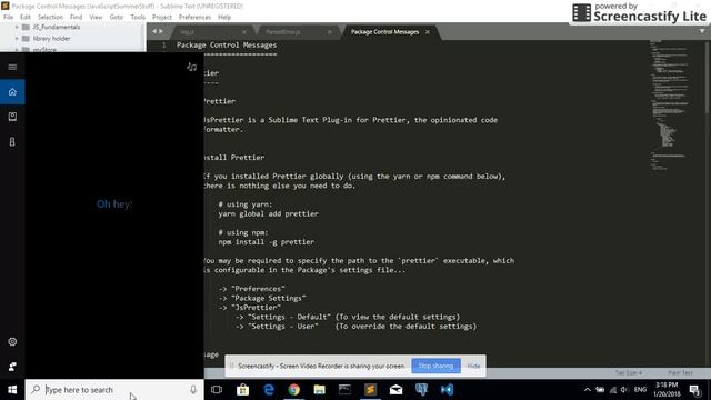 How to Install the Prettier Package in Sublime Text 3 смотреть онлайн