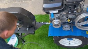 Сборка измельчителя насадки SHM-250 на мотоблок Нева