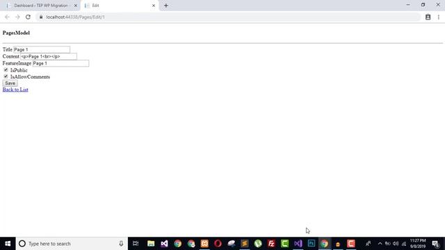 ✔️ WordPress Add New Page Developed in ASP.NET Core 2.2 смотреть онлайн