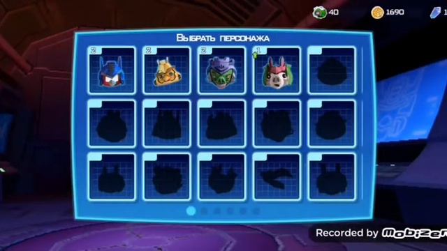Играю в игру ANGRY BIRDS TRANSFORMERS (часть2) смотреть онлайн