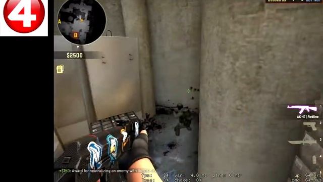 10 Фишек И Трюков на Dust 2♦♦♦10 chips and stunts on Dust 2!!! смотреть онлайн