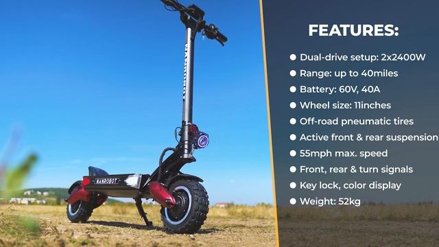 Nanrobot LS7+ Off-Road Electric Scooter Unboxing, Setup & First Impressions: It's a BEAST! смотреть онлайн