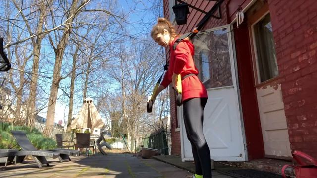 Карантин. Тренируемся дома6. Подтягивания и отжимания в TRX смотреть онлайн