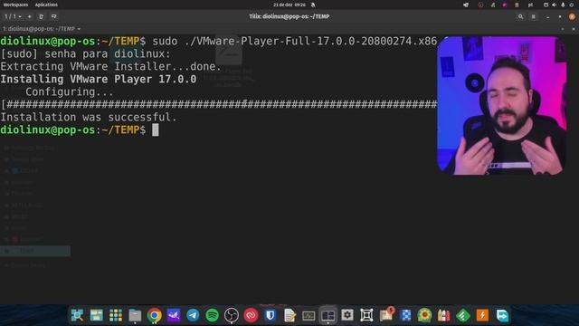 Um dos maiores apps de máquina virtual! - Como instalar o VMWARE Workstation Player no Linux смотреть онлайн