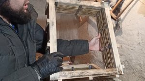 Как сделать улей из камыша для пчел. Почему не так как у Ничика? Корпуса днище из камыша