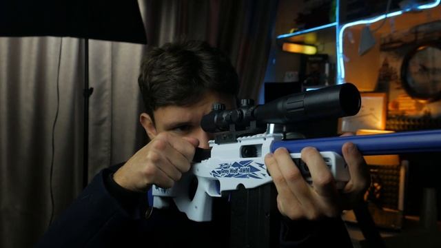 ПРОДУКТ КИТАЙСКОГО ПРОИЗВОДИТЕЛЯ - Дробовик с Ozon и Винтовка из Dizmon.ru//NERF Pro