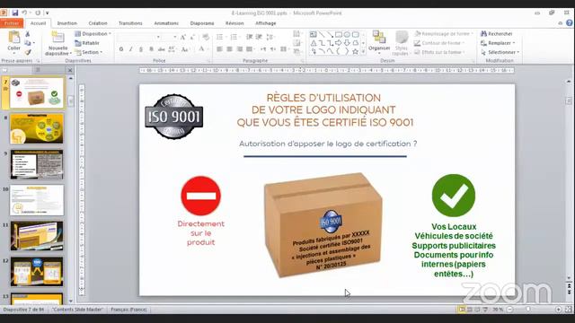 séance de Présentation de la Formation Certifiante "ISO 9001:2015 ( LEAD IMPLEMENTER) 20/04/2021 смотреть онлайн