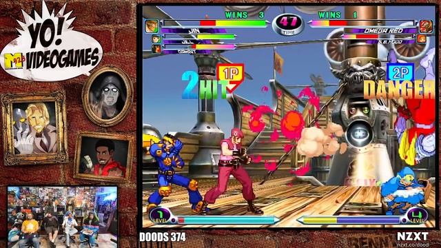 Fighting Games Night: Marvel vs Capcom 2! Part 1 - YoVideogames смотреть онлайн