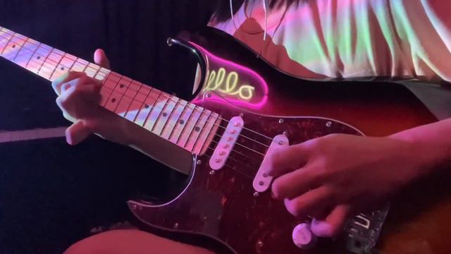 One Of The Girls // The Weeknd, Jennie Kim, And Lily-rose Depp (electric Guitar Cover) (sped Up)