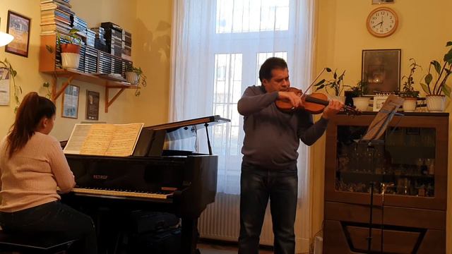 Peter Foskolos-violin F.Kreisler: Grave in the style of W.F.Bach смотреть онлайн