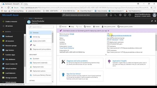 How to Upload Website to Microsoft Azure Cloud | Web Services смотреть онлайн