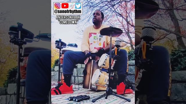 Anderson .Paak - "Come Down" | Cajon & Bongos Cover by Son-Of-Rhythm смотреть онлайн
