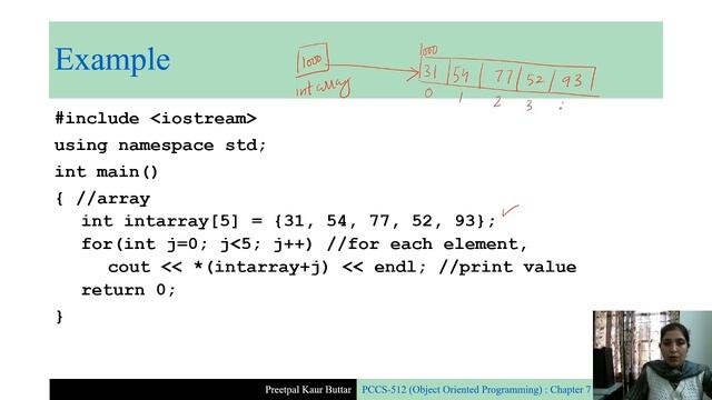7.2 Arrays and Pointers смотреть онлайн