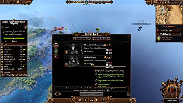 The Mad Vampire, Luthor Harkon Campaign Overview Total War: Warhammer 3 Immortal Empires смотреть онлайн
